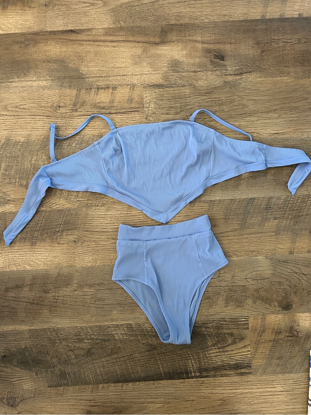 Aerie Ribbed 2 Piece Swimsuit